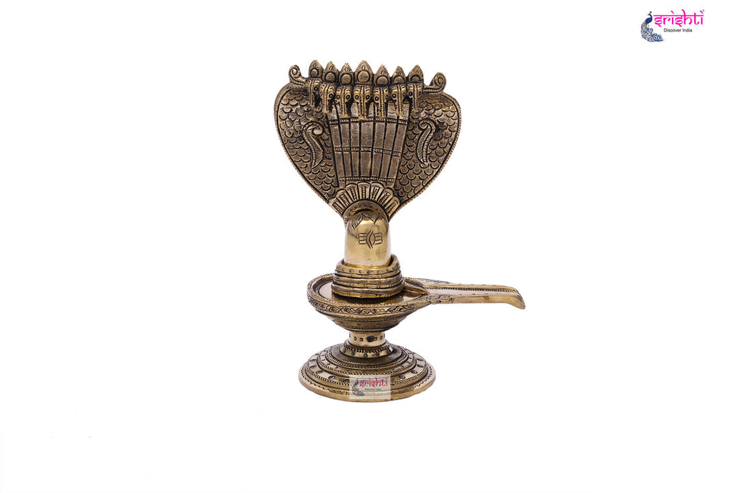 SBBU-Brass Shivalingam-8 Inches (ISBB761)