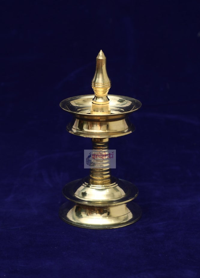 ISDBU-Brass Diya-7 Inches-KM03 (ISDM185)