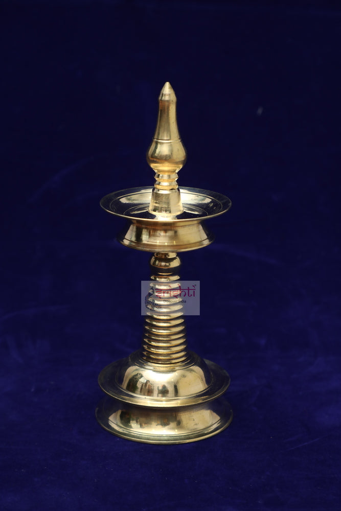 ISDBU-Brass Diya-9 Inches-KM04 (ISDM186)