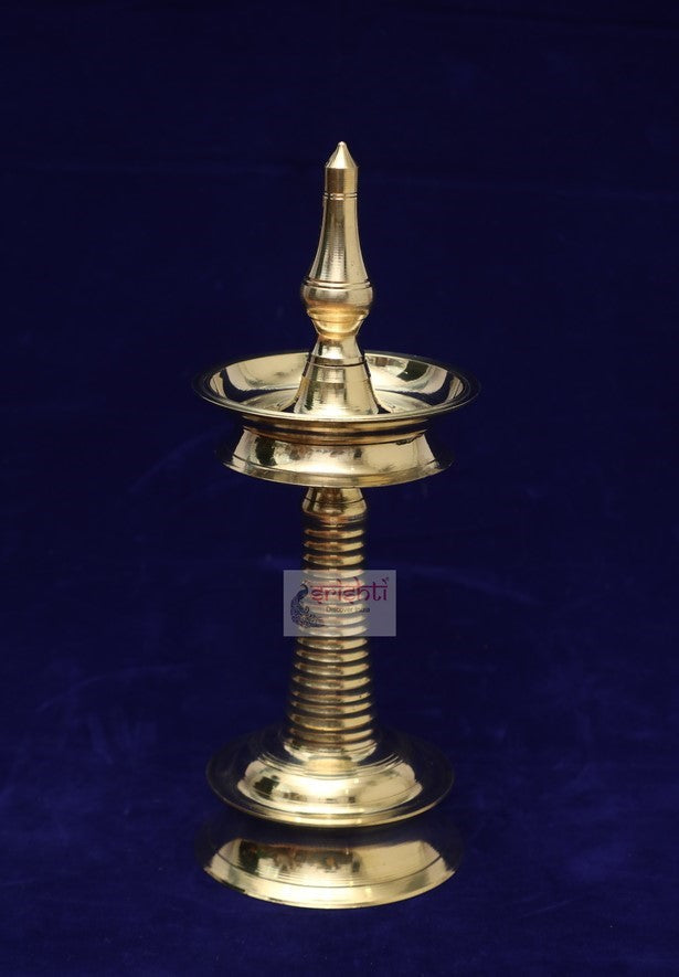 ISDBU-Brass Diya-12 Inches-KM07 (ISDM189)