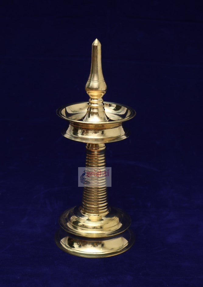 ISDBU-Brass Diya-13 Inches-KM08 (ISDM190)