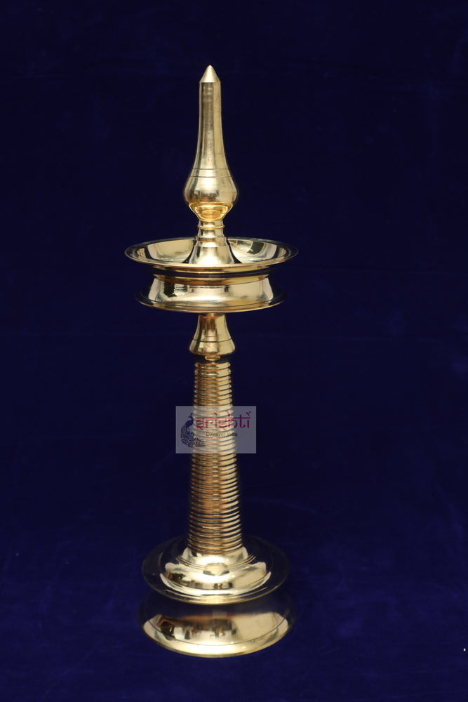 ISDBU-Brass Diya-22.5 Inches-KM11 (ISDM193)