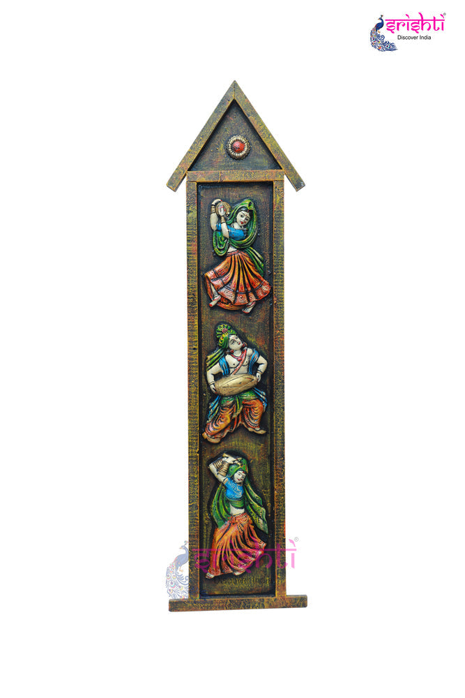 ISFWH-Wooden Rajasthani Frame-38 Inches-M02 (SDWH0194)