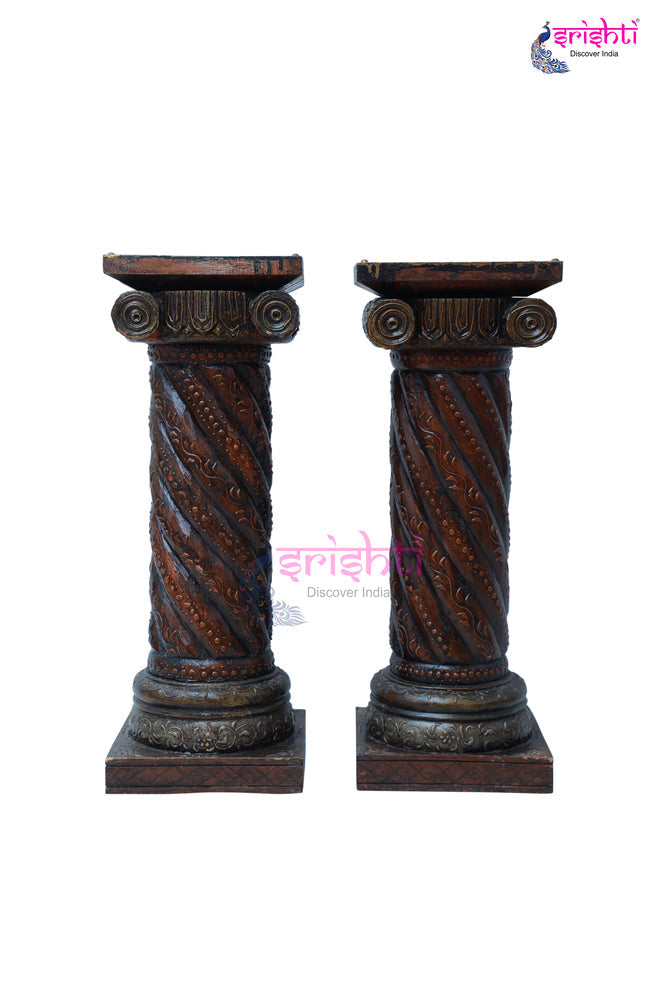 ISFWH-Wooden Pillar Set-23 Inches (SDWH0222)