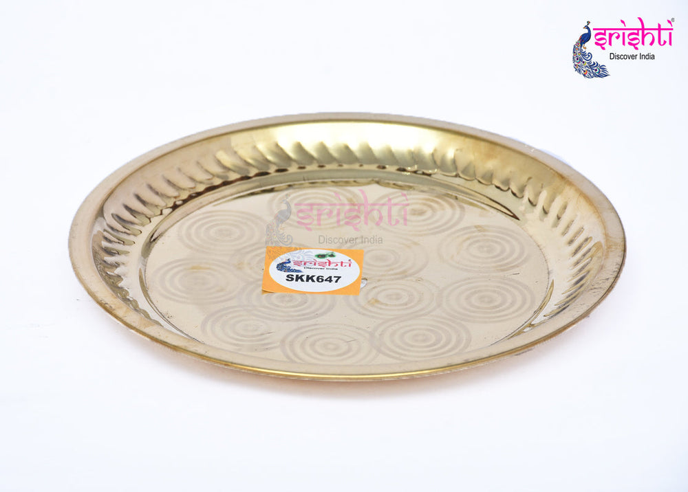 SIKB-Brass Plate-9 Inches (ISKKB0043)