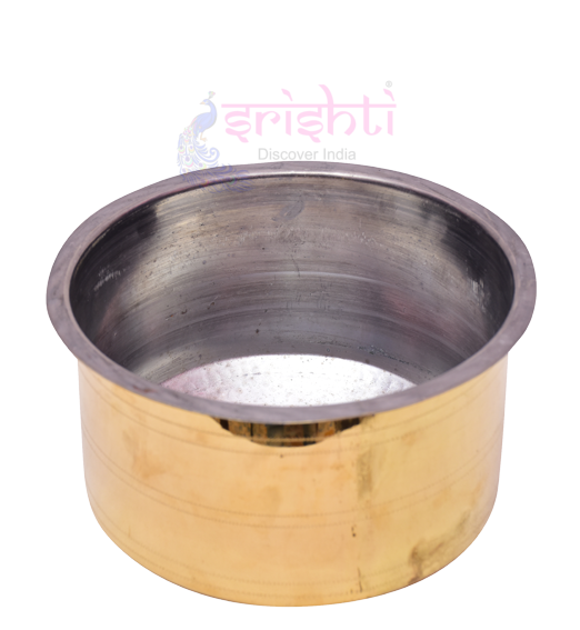 SIKB-Brass Milk Vessel-4 Inches-M02 (ISKKB0075)