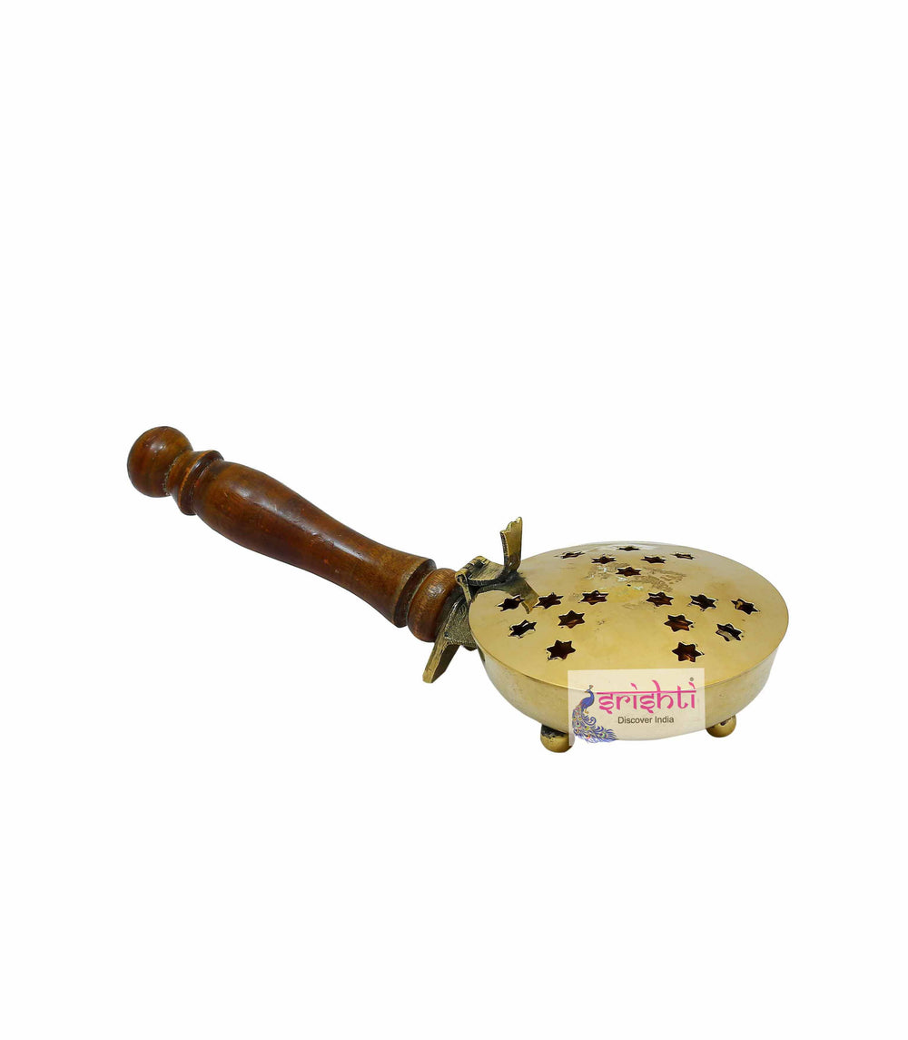 SIKB-Brass Dhoop Stand with Lid-M04 (ISKKB0081)