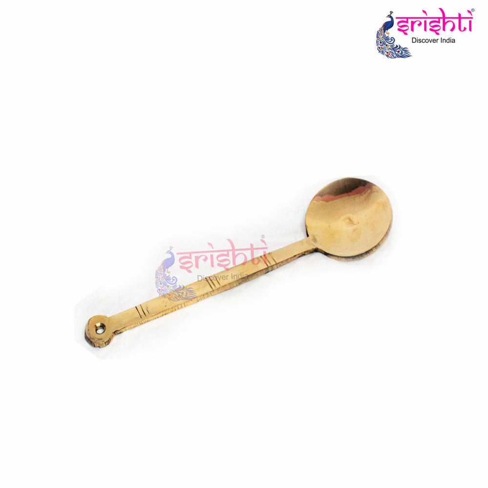 SIKB-Brass Serving Spoon-13 Inches-B10 (ISKKB0088)