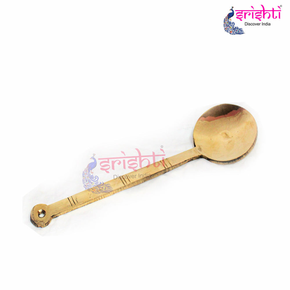 SIKB-Brass Serving Spoon-16 Inches-B11 (ISKKB0089)