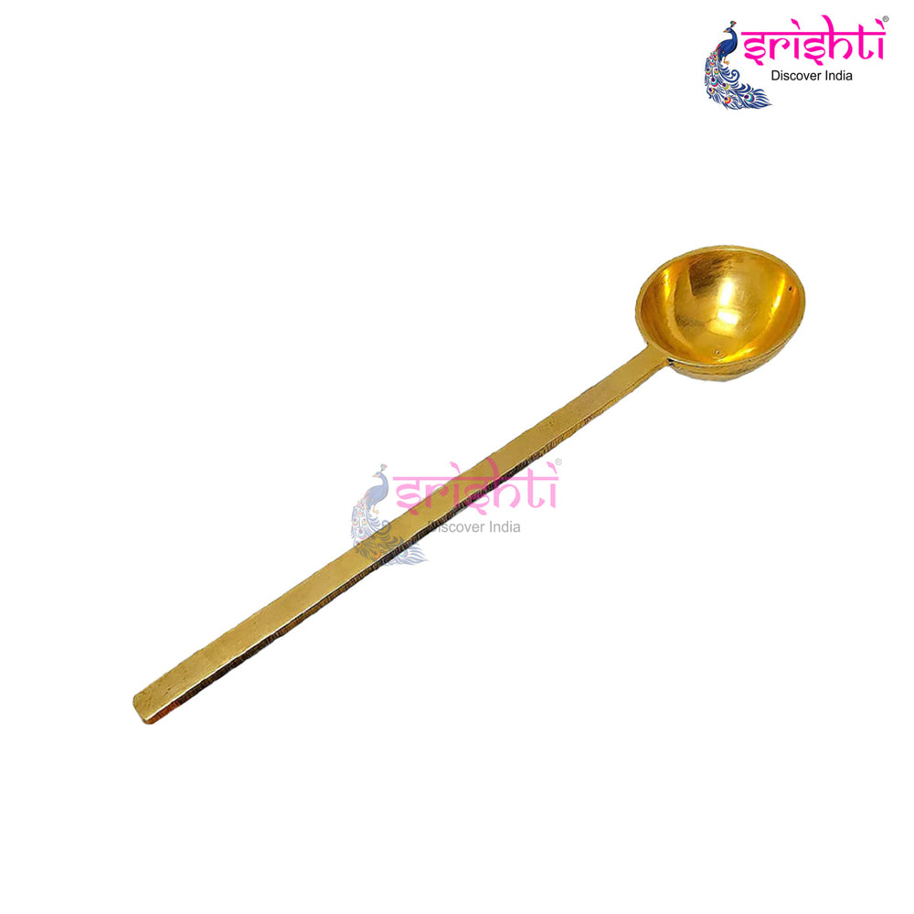 SIKB-Brass Serving Spoon-14 Inches-B6 (ISKKB0093)