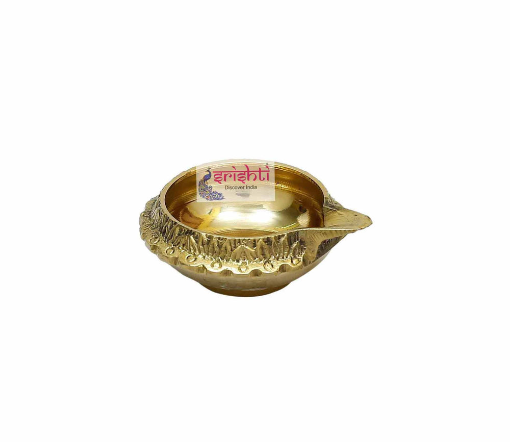 SIKB-Brass Kubera Diya-WS3 (ISKKB0110)