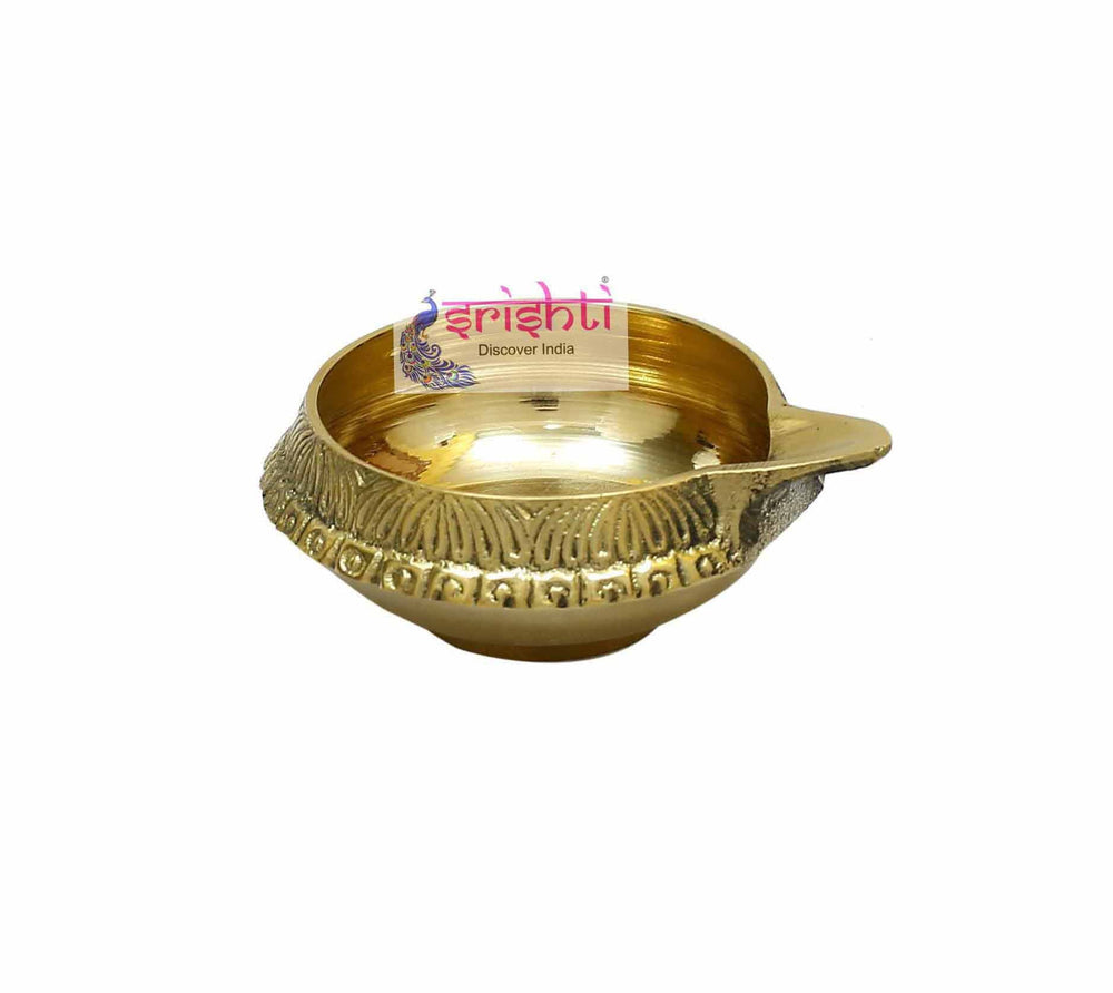 SIKB-Brass Kubera Diya-WS4 (ISKKB0111)