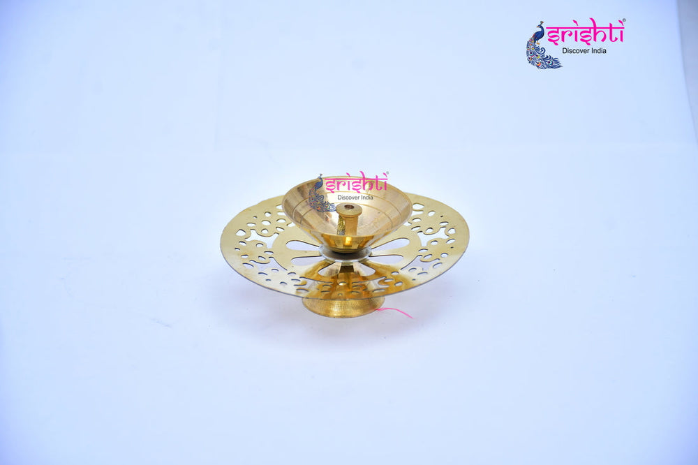 ISKBU-Brass Agal Diya-M15 (ISMM0052)