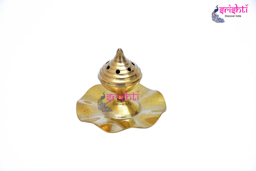 ISKBU-Brass Incense Sticks Stand-M16 (ISMM0075)