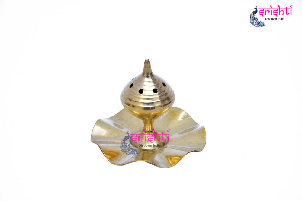ISKBU-Brass Incense Sticks Stand-M18 (ISMM0077)