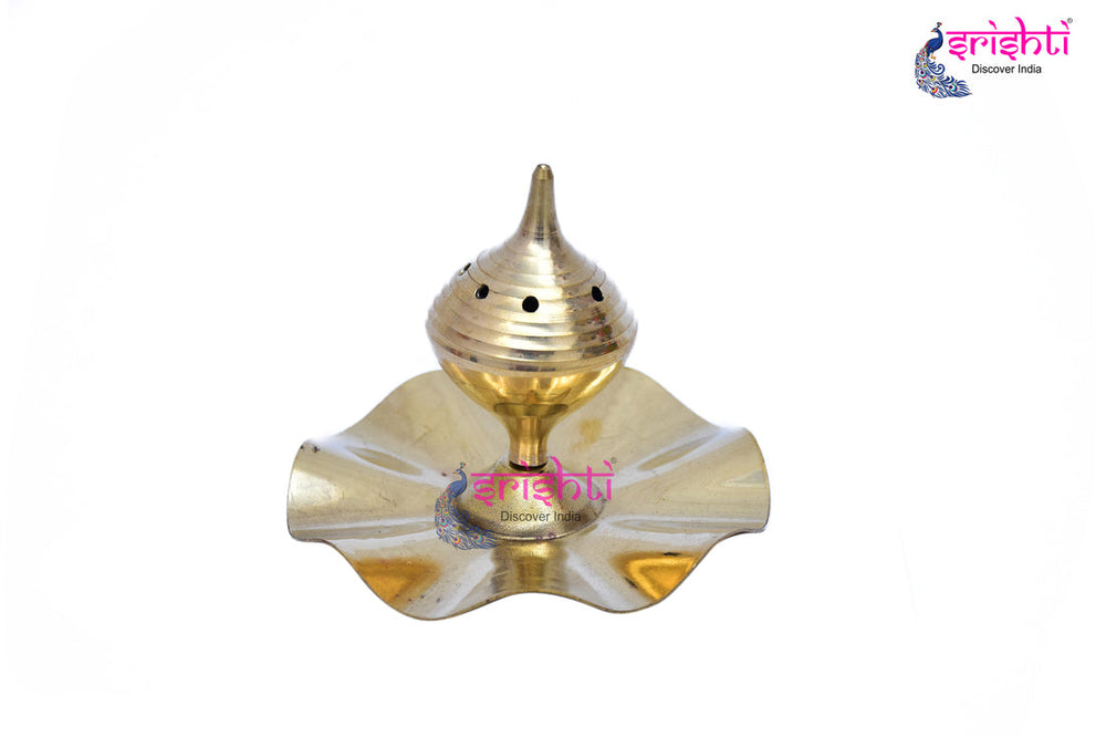 ISKBU-Brass Incense Sticks Stand-M19 (ISMM0078)