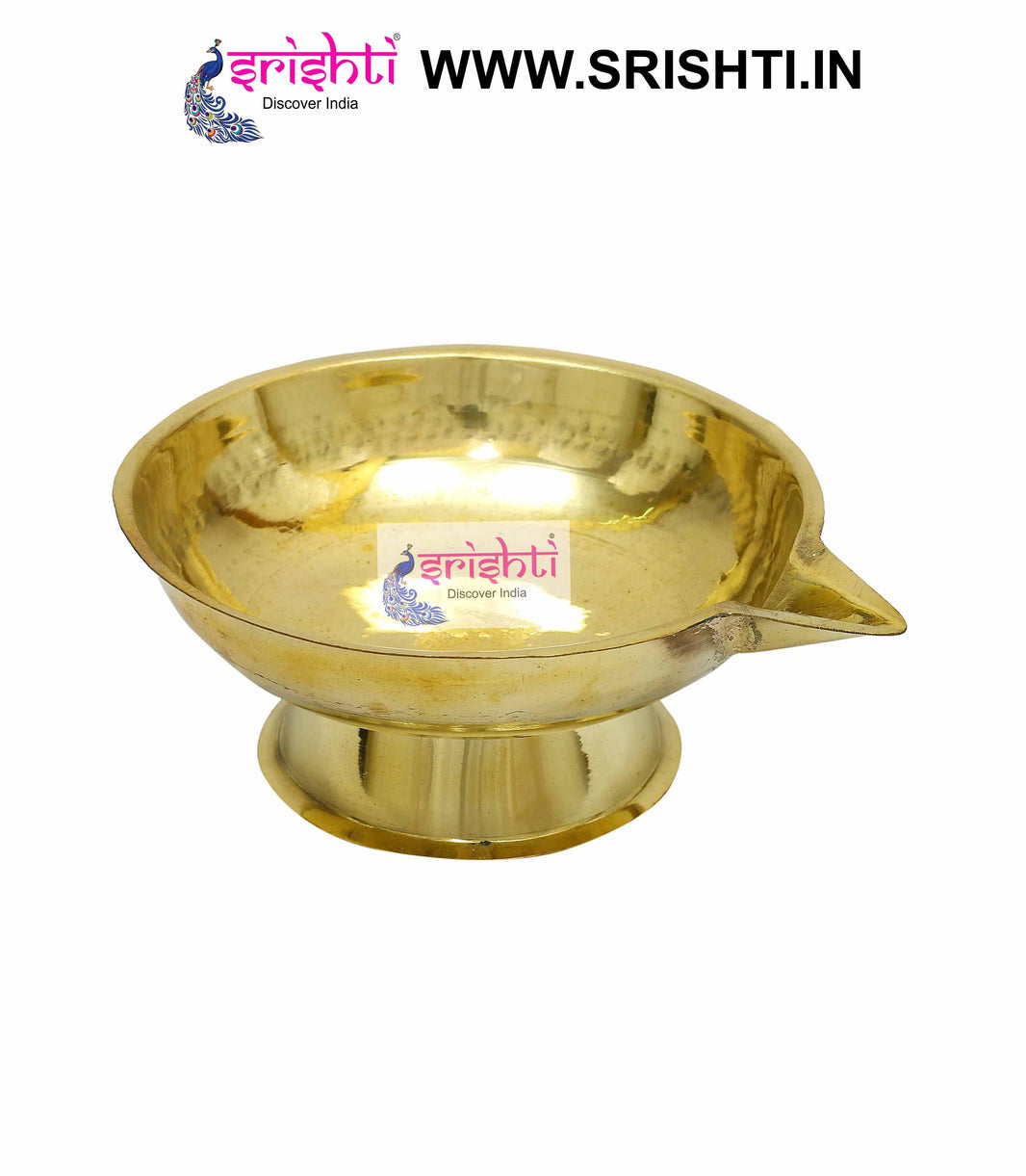 SKBI-Brass Akhand Diya Pooja Lamp-BD2