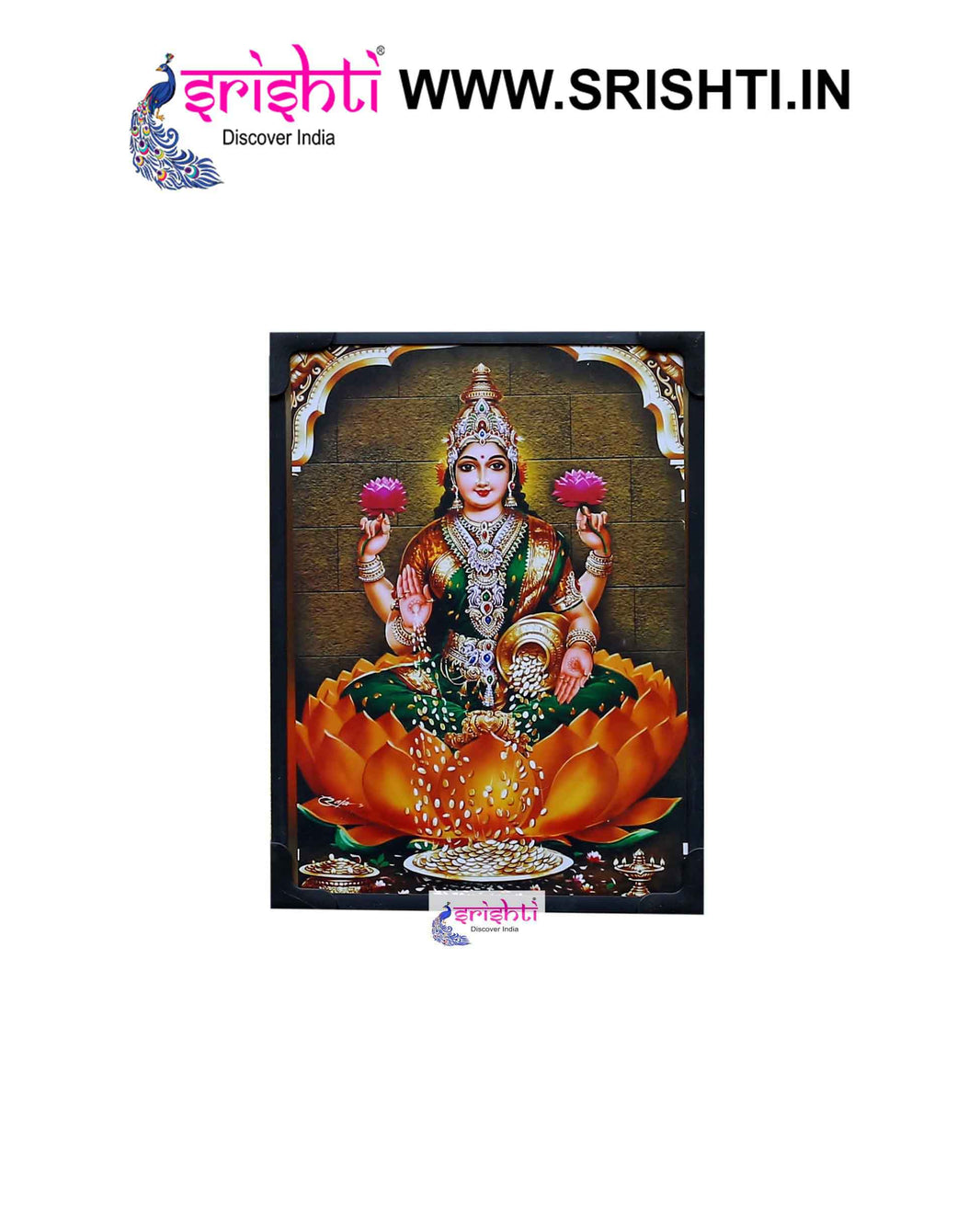 SIPF-Lakshmi Laminated Photo 6 X 8 Inches