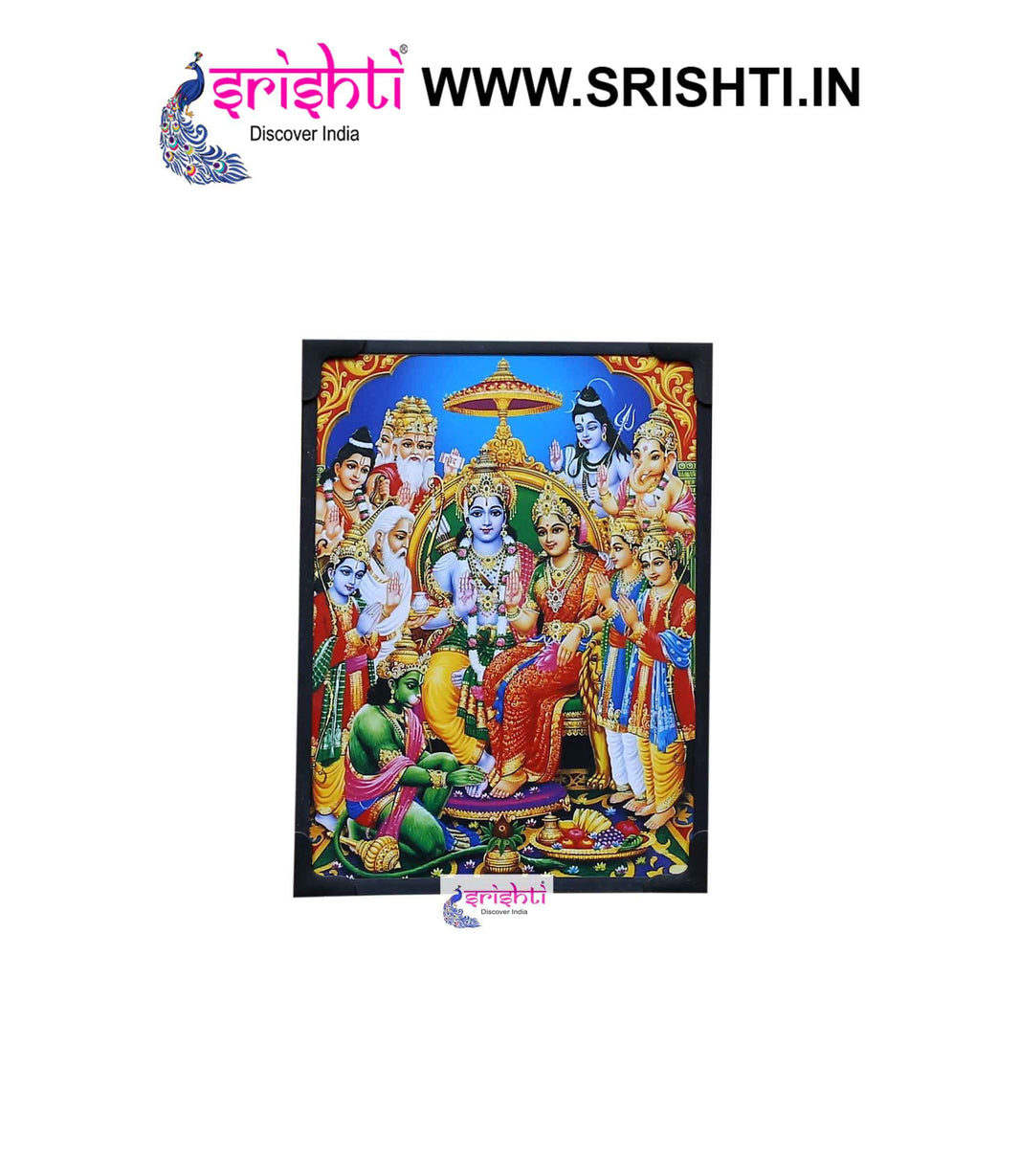 SIPF-Ramar Pattabishekam Laminated Photo 6 X 8 Inches