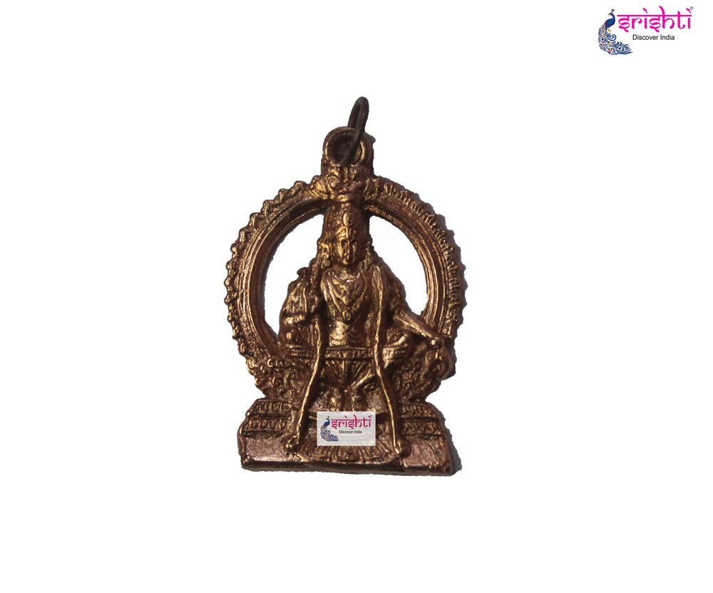 SKBU-Copper Ayyappa Pendant-M06
