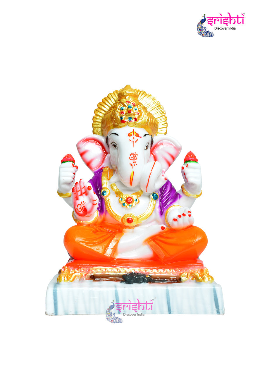 STRG-Lotus Ganesha-10 Inches-M03 (IGSTC136)