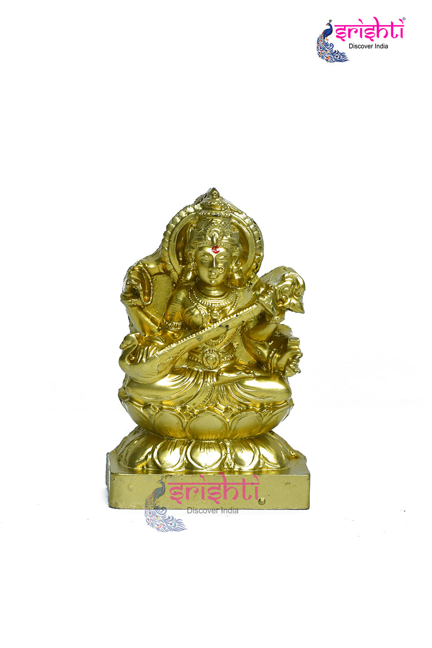 STRG-Decorative-Saraswathi-Idol-3-2-Inches (IGSTC314)