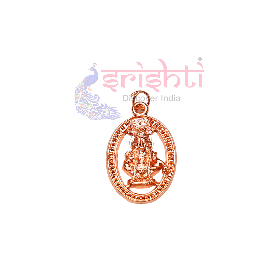 SKBU-Brass Ayyappa Pendant-M04