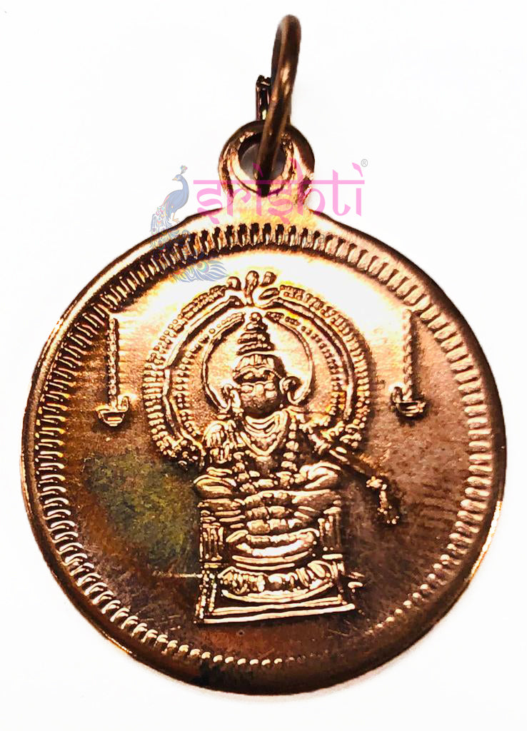 SCUU-Copper Ayyappa Pendant-M01