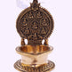 SBBU-Brass Ashtalakshmi Diya-7 inches (ISBB525)