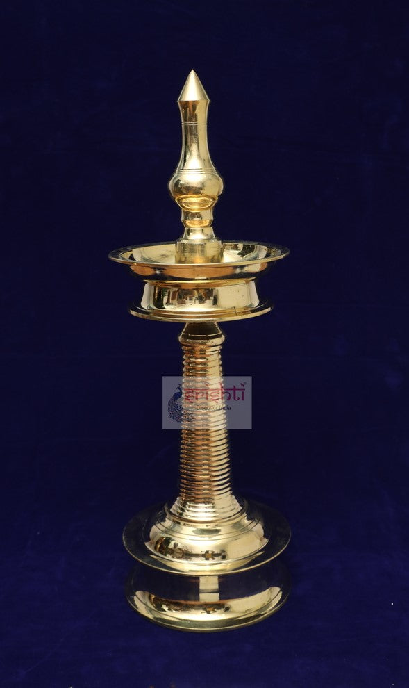 ISDBU-Brass Diya-25.5 Inches-KM12 (ISDM194)