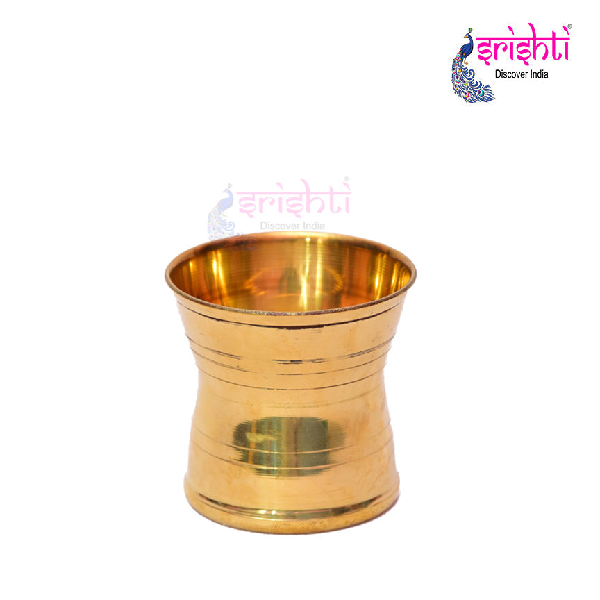 SIKB-Brass Panchapathiram-3 Inches  (ISKKB0011)