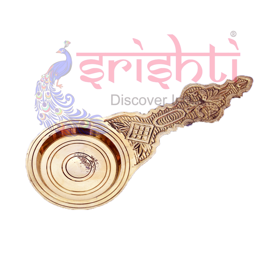 SIKB-Brass Karpoora Aarati-M01  (ISKKB0025)