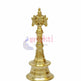 SIKB-Srishti Special Brass Shankh Chakra Pooja Bell-10 Inches (ISKKB0061)
