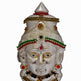 ISMHD-Varalakshmi Goddess Face Metal Silver Plated with Stone Work-6 inches-M01 (ISMGC036)