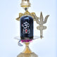 ISKBU-Black Shivalingam with Brass Stand-6 Inches-M05 (ISMM0007)