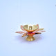 ISKBU-Brass Lotus Agal Diya-M05 (ISMM0039)