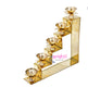 IBrass Three Steps Diya - 6 inches (ISMM0063)