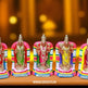 SNGD-Ayinchuvai Perumal Set-9 Inches (ISNKD0046)
