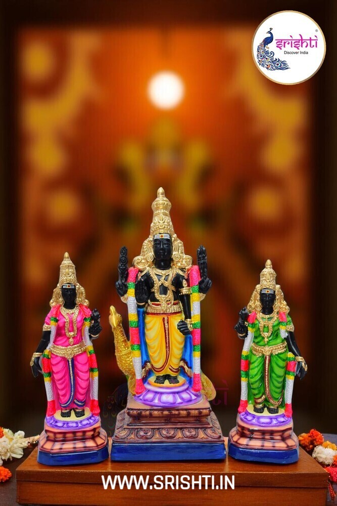 SNGD-Murugar Valli Deivanai Set-15 Inches (ISNKD0070)