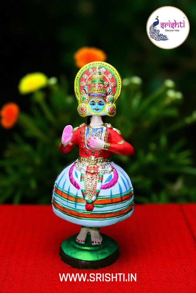 SNGD-Kathakali Ramar (Dancing Doll)-16 Inches (ISNPK492)