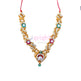 ISDGU-Deity Necklace with Stone Work-M14 (ISNS324)