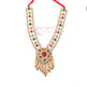 ISDGU-Deity Necklace with Stone Work-M16 (ISNS326)