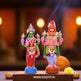 SNGD-Shivan Parvathi Set-12 Inches (ISNSK0029)