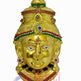 ISMHD-Varalakshmi Goddess Face Metal Gold Plated with Stone Work-7 inches-M02 (ISMGC038)