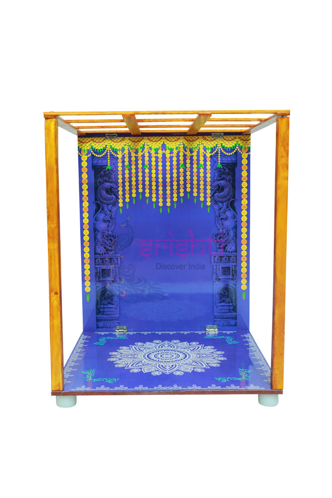 SWPU-Wooden Palavelli Set-Violet-15 X 19.5 Inches (ISPGI015)