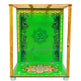 SWPU-Wooden Palavelli Set with Om-Green-15 X 19.5 Inches (ISPGI017)