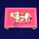 SWUP-Pink Color Cow and Claf Wooden Plank-8 X 6 Inches (ISRWP0062)
