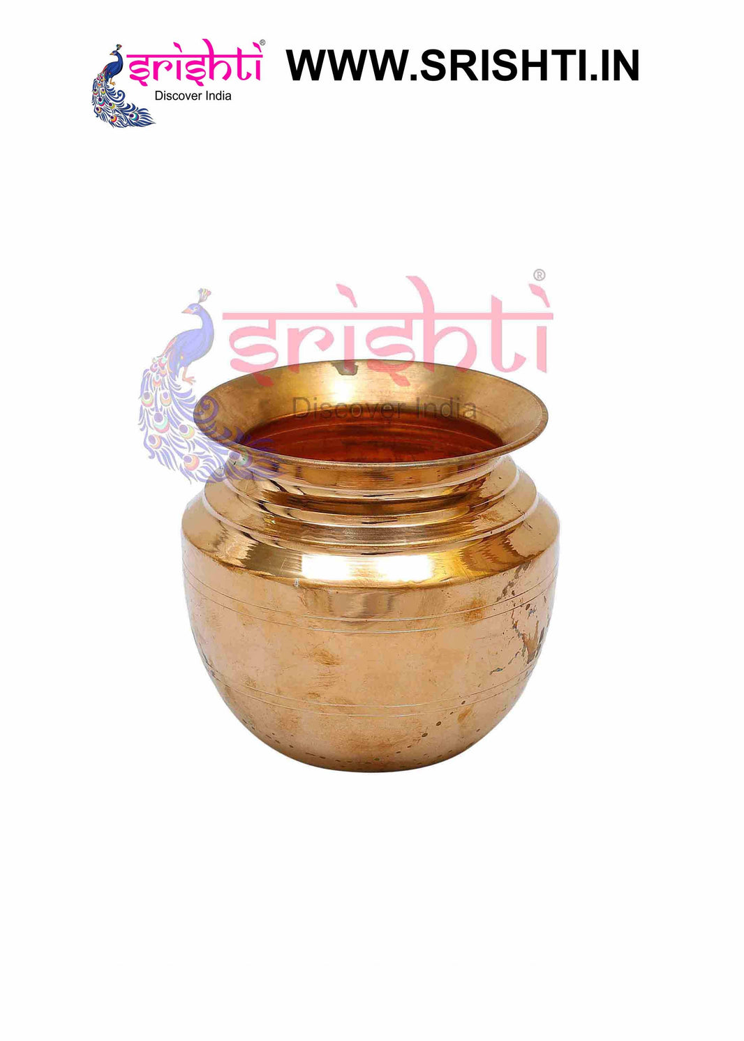SKCI-Copper Kalash/Kalasam-11.4 Cm