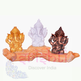 STRG-Tree Ganesha-4 Inches (Pack of 3)-M02 (IGSTC007)