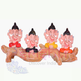 STRG-Tree Ganesha-4 Inches (Pack of 4) (IGSTC014)